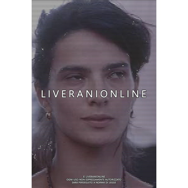 DIAP-RETROSPETTIVA LAURA MORANTE ATTRICE NELLA FOTO LAURA MORANTE A VENEZIA NELL\'ANNO 1987 AG ALDO LIVERANI SAS