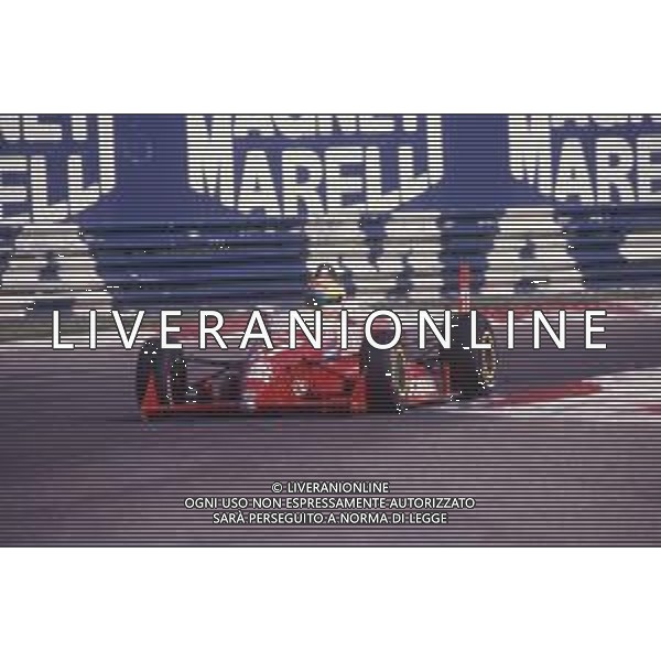 DIAP-RETROSPETTIVA LUCA BADOER PILOYA F1 NELLA FOTO LUCA BADOER NELL\'ANNO 1991 AG CONTROLUCE-AG ALDO LIVERANI SAS