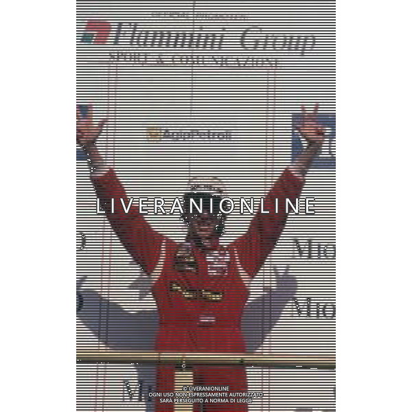 DIAP-RETROSPETTIVA LUCA BADOER PILOYA F1 NELLA FOTO LUCA BADOER NELL\'ANNO 1991 AG CONTROLUCE-AG ALDO LIVERANI SAS