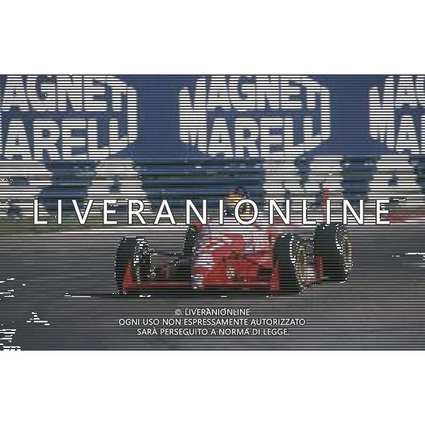 DIAP-RETROSPETTIVA LUCA BADOER PILOYA F1 NELLA FOTO LUCA BADOER NELL\'ANNO 1991 AG CONTROLUCE-AG ALDO LIVERANI SAS