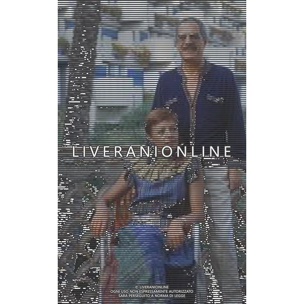 DIAP-RETROSPETTIVA NINO MNFREDI ATTORE NELLA FOTO NINO MANFREDI CON LA MOGLIE ERMINIA FOTO MARIO DOTTI-AG ALDO LIVERANI SAS