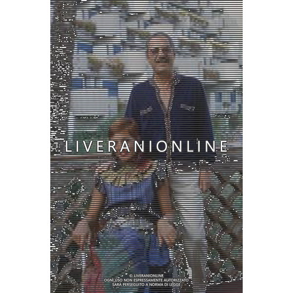 DIAP-RETROSPETTIVA NINO MNFREDI ATTORE NELLA FOTO NINO MANFREDI CON LA MOGLIE ERMINIA FOTO MARIO DOTTI-AG ALDO LIVERANI SAS