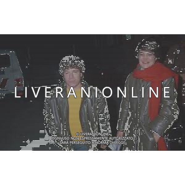 DIAP-RETROSPETTIVA RICCARDO COCCIANTE CANTANTE NELLA FOTO RICCARDO COCCIANTE CON LA MOGLIE A ROMA AG ALDO LIVERANI SAS