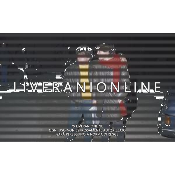 DIAP-RETROSPETTIVA RICCARDO COCCIANTE CANTANTE NELLA FOTO RICCARDO COCCIANTE CON LA MOGLIE A ROMA AG ALDO LIVERANI SAS