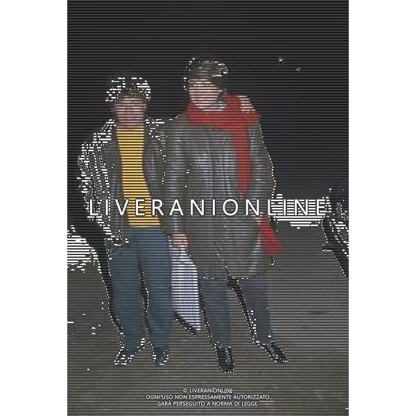 DIAP-RETROSPETTIVA RICCARDO COCCIANTE CANTANTE NELLA FOTO RICCARDO COCCIANTE CON LA MOGLIE A ROMA AG ALDO LIVERANI SAS