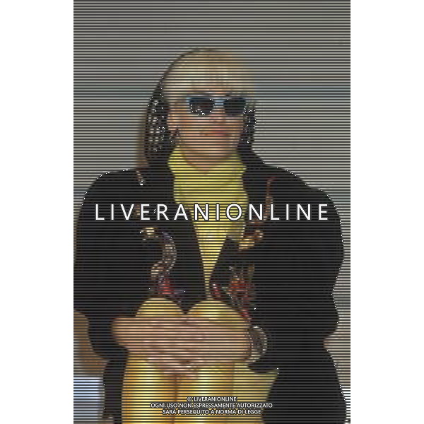 DIAP-RETROSPETTIVA DONATELLA RETTORE CANTANTE NELLA FOTO DONATELLA RETTORE NELL\'ANNO 1985 A ROMA FOTO EDGARDO DELLA SCORCIOSA-AG ALDO LIVERANI SAS