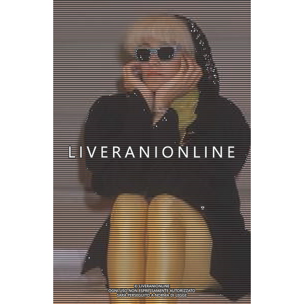 DIAP-RETROSPETTIVA DONATELLA RETTORE CANTANTE NELLA FOTO DONATELLA RETTORE NELL\'ANNO 1985 A ROMA FOTO EDGARDO DELLA SCORCIOSA-AG ALDO LIVERANI SAS