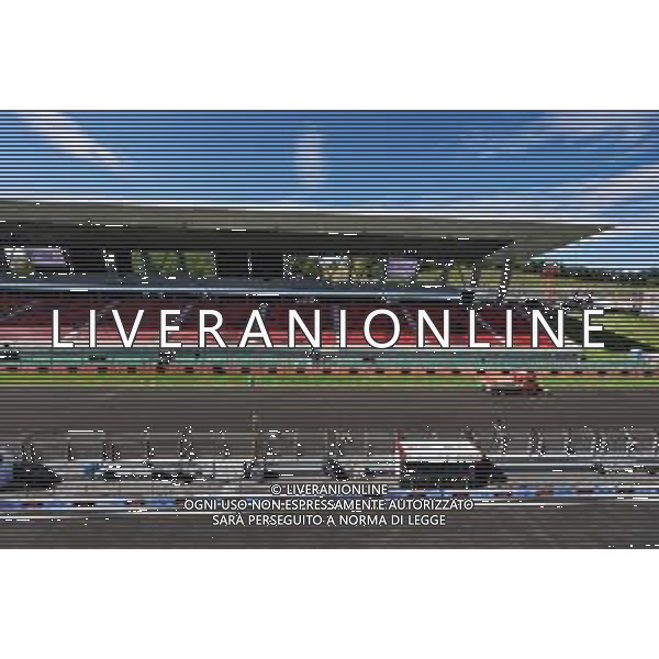 Circuit atmosphere - new grandstand on the start / finish straight. 31.07.2025. Formula 1 World Championship, Rd 14, Hungarian Grand Prix, Budapest, Hungary, Preparation Day. - www.xpbimages.com, EMail: requests@xpbimages.com © Copyright: Moy / XPB Images only italy-ag aldo liverani sas