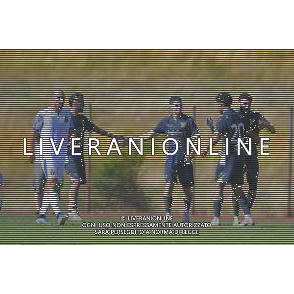 Frosinone vs Casarano Amichevole - Stadio Enrico Leoncini - Terminillo 31-07-2025 nella foto Esultanza Frosinone primo gol ©Federico Gaetano - AGENZIA ALDO LIVERANI SAS