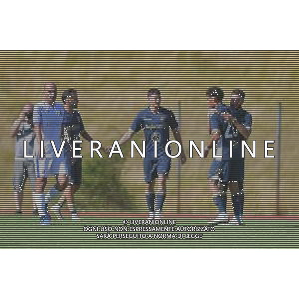 Frosinone vs Casarano Amichevole - Stadio Enrico Leoncini - Terminillo 31-07-2025 nella foto Esultanza Frosinone primo gol ©Federico Gaetano - AGENZIA ALDO LIVERANI SAS