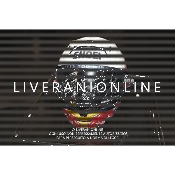 IMOLA 01 08 2025 Museo Checco Costa dell’Autodromo Internazionale Enzo e Dino Ferrari di Imola l\'inaugurazione di "Racing in Frame", la mostra dedicata alla storia del Team Gresini NELLA FOTO DEDICA DI MARC MARQUEZ A NADIA GRESINI E A TUTTO IL TEAM GRESINI ©SANNA - AGENZIA ALDO LIVERANI SAS