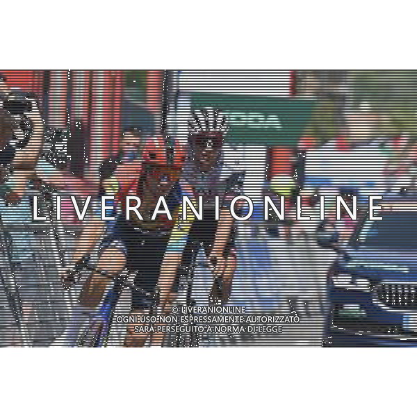 02-08-2025 Clasica San Sebastian; 2025, Lidl - Trek; 2025, Uae Team Emirates - Xrg; Ciccone, Giulio; Del Toro Romero, Isaac; San Sebastian; ©SIROTTI - AGENZIA ALDO LIVERANI SAS