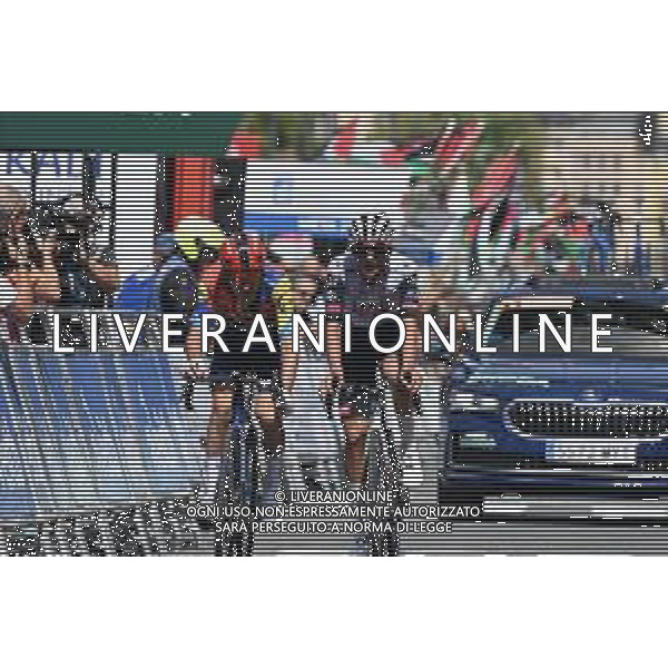 02-08-2025 Clasica San Sebastian; 2025, Lidl - Trek; 2025, Uae Team Emirates - Xrg; Ciccone, Giulio; Del Toro Romero, Isaac; San Sebastian; ©SIROTTI - AGENZIA ALDO LIVERANI SAS