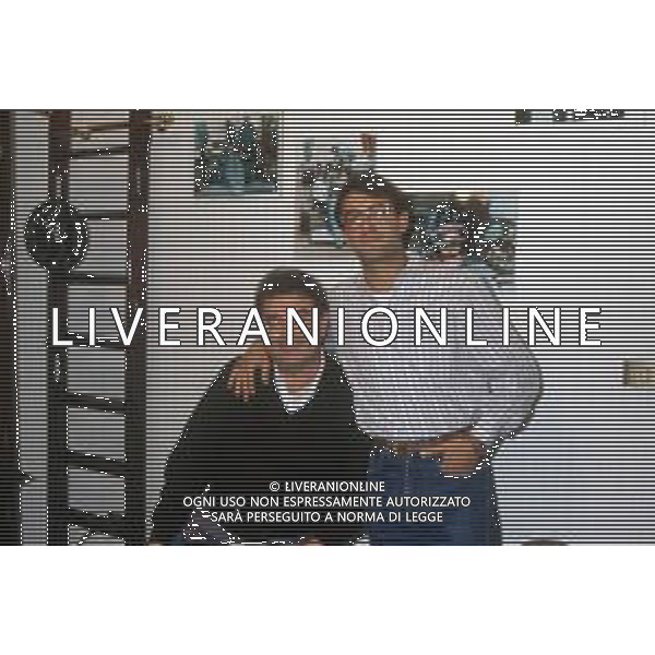 DIAP-RETROSPETTIVA IVAN CAPELLI PILOTA F1 NELLA FOTO IVAN CAPELLI CON LA FAMIGLIA AG ACONTROLUCE-AG ALDO LIVERANI SAS 