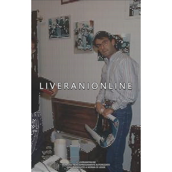 DIAP-RETROSPETTIVA IVAN CAPELLI PILOTA F1 NELLA FOTO IVAN CAPELLI CON LA FAMIGLIA AG ACONTROLUCE-AG ALDO LIVERANI SAS 