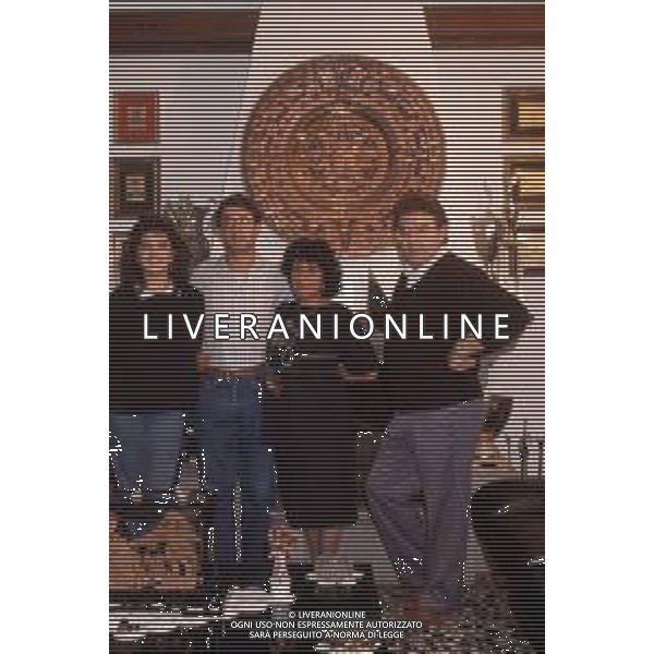 DIAP-RETROSPETTIVA IVAN CAPELLI PILOTA F1 NELLA FOTO IVAN CAPELLI CON LA FAMIGLIA AG ACONTROLUCE-AG ALDO LIVERANI SAS 