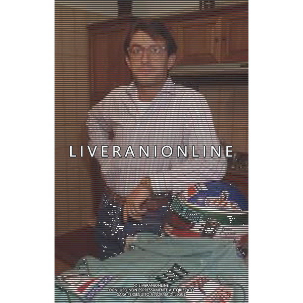DIAP-RETROSPETTIVA IVAN CAPELLI PILOTA F1 NELLA FOTO IVAN CAPELLI CON LA FAMIGLIA AG ACONTROLUCE-AG ALDO LIVERANI SAS 