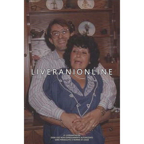 DIAP-RETROSPETTIVA IVAN CAPELLI PILOTA F1 NELLA FOTO IVAN CAPELLI CON LA FAMIGLIA AG ACONTROLUCE-AG ALDO LIVERANI SAS 
