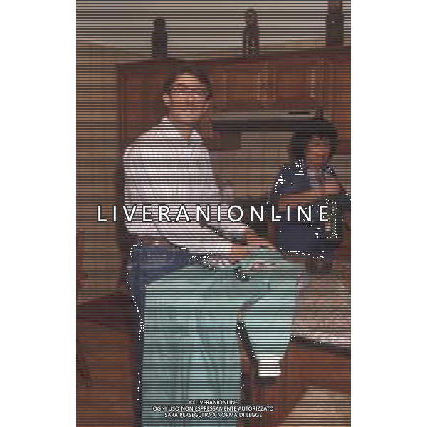 DIAP-RETROSPETTIVA IVAN CAPELLI PILOTA F1 NELLA FOTO IVAN CAPELLI CON LA FAMIGLIA AG ACONTROLUCE-AG ALDO LIVERANI SAS 