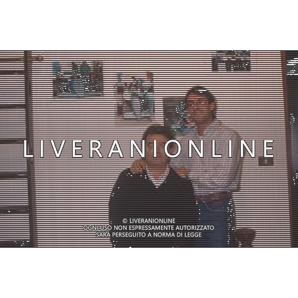DIAP-RETROSPETTIVA IVAN CAPELLI PILOTA F1 NELLA FOTO IVAN CAPELLI CON LA FAMIGLIA AG ACONTROLUCE-AG ALDO LIVERANI SAS 