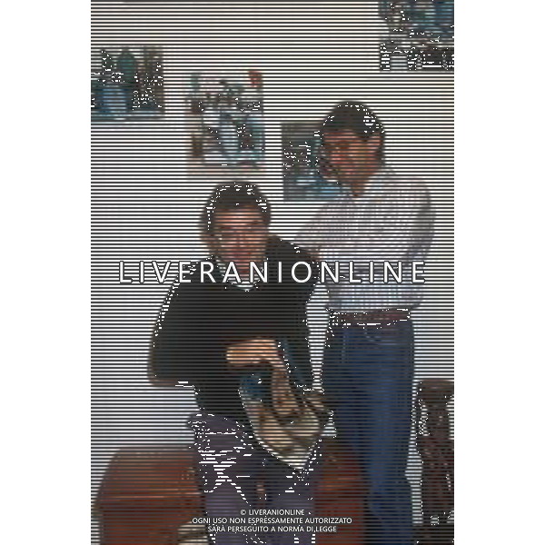 DIAP-RETROSPETTIVA IVAN CAPELLI PILOTA F1 NELLA FOTO IVAN CAPELLI CON LA FAMIGLIA AG ACONTROLUCE-AG ALDO LIVERANI SAS 