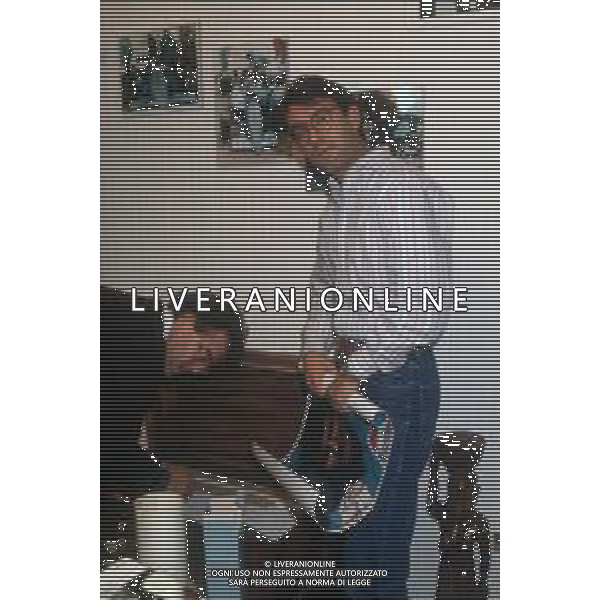 DIAP-RETROSPETTIVA IVAN CAPELLI PILOTA F1 NELLA FOTO IVAN CAPELLI CON LA FAMIGLIA AG ACONTROLUCE-AG ALDO LIVERANI SAS 