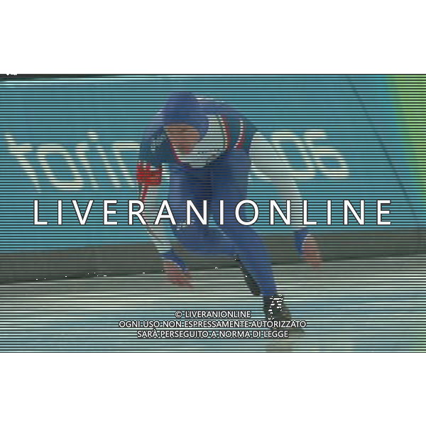 TORINO 13/02/2006 XX OLIMPIADI INVERNALI SPEED SKATING 500 M NELLA FOTO IORIATTI ERMANNO PH GIGI ARCAINI/AG.ALDO LIVERANI