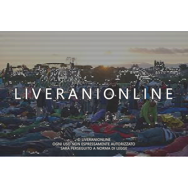 Roma 3 Agosto 2025 Il Risveglio dei Pellegrini dopo la notte del Giubuleo dei Giovani - Giubileo dei Giovani 2025 Nella foto: Il Risveglio dei Pellegrini dopo la notte del Giubuleo dei Giovani - Giubileo dei Giovani 2025 Foto Credit: Andrea Bracaglia AG ALDO LIVERANI SAS