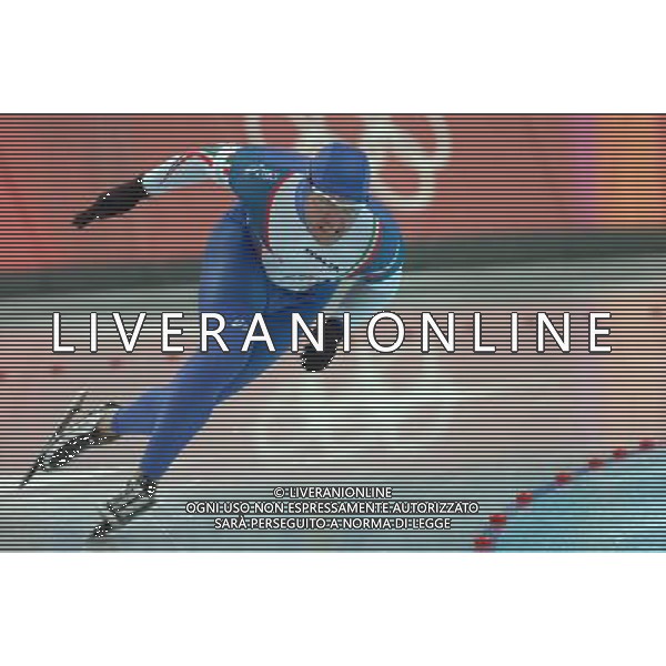 TORINO 13/02/2006 XX OLIMPIADI INVERNALI SPEED SKATING 500 M NELLA FOTO CARNINO MAURIZIO PH GIGI ARCAINI/AG.ALDO LIVERANI