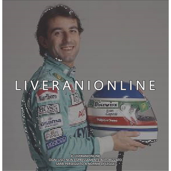 DIAP-RETROSPETTIVA IVAN CAPELLI PILOTA F1 NELLA FOTO IVAN CAPELLI AG CONTROLUCE-AG ALDO LIVERANI SAS