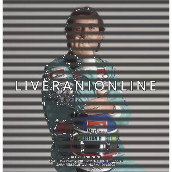 DIAP-RETROSPETTIVA IVAN CAPELLI PILOTA F1 NELLA FOTO IVAN CAPELLI AG CONTROLUCE-AG ALDO LIVERANI SAS