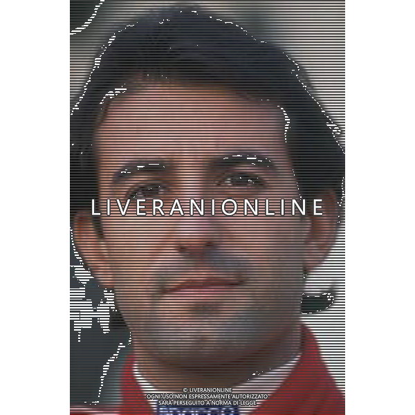 DIAP-RETROSPETTIVA IVAN CAPELLI PILOTA F1 NELLA FOTO IVAN CAPELLI A MARANELLO NELL\'ANNO 1992 AG CONTROLUCE-AG ALDO LIVERANI SAS