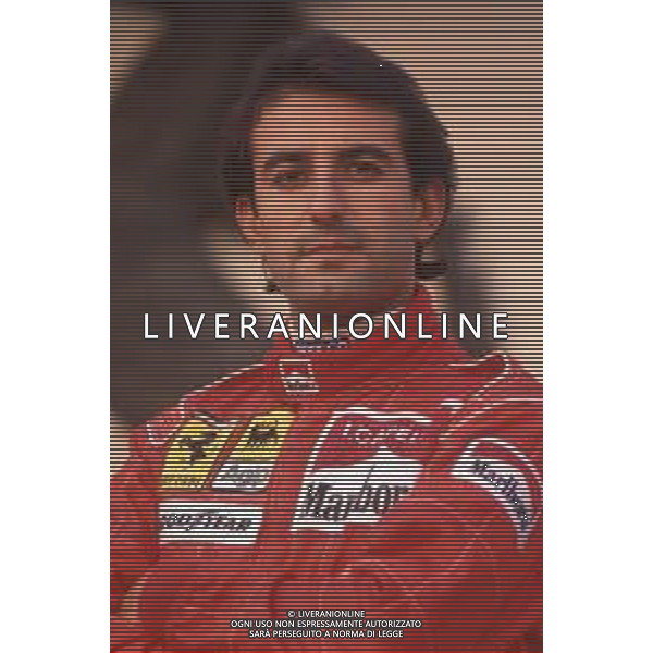 DIAP-RETROSPETTIVA IVAN CAPELLI PILOTA F1 NELLA FOTO IVAN CAPELLI A MARANELLO NELL\'ANNO 1992 AG CONTROLUCE-AG ALDO LIVERANI SAS