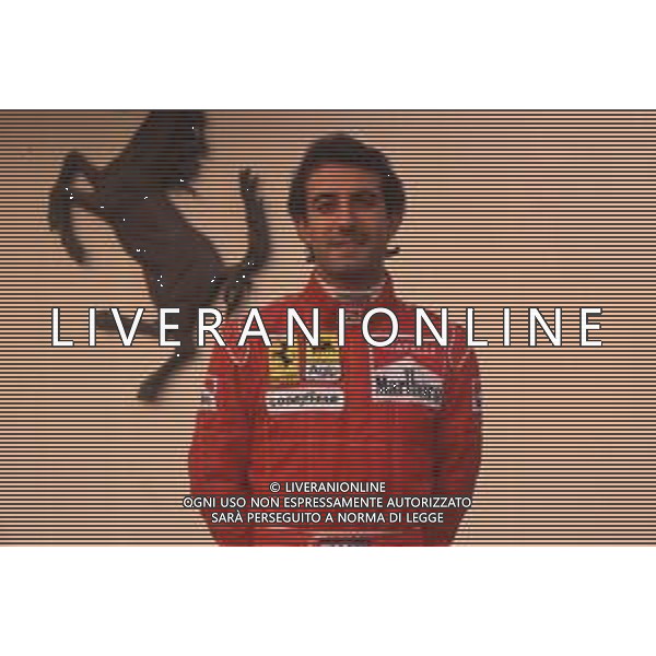 DIAP-RETROSPETTIVA IVAN CAPELLI PILOTA F1 NELLA FOTO IVAN CAPELLI A MARANELLO NELL\'ANNO 1992 AG CONTROLUCE-AG ALDO LIVERANI SAS