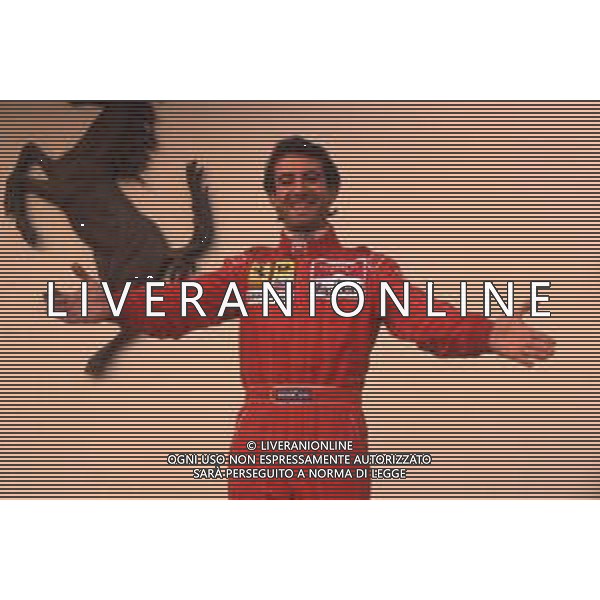 DIAP-RETROSPETTIVA IVAN CAPELLI PILOTA F1 NELLA FOTO IVAN CAPELLI A MARANELLO NELL\'ANNO 1992 AG CONTROLUCE-AG ALDO LIVERANI SAS