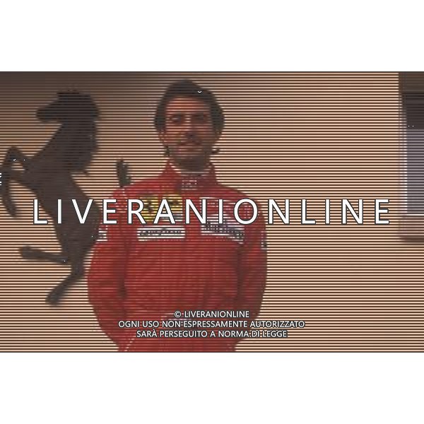 DIAP-RETROSPETTIVA IVAN CAPELLI PILOTA F1 NELLA FOTO IVAN CAPELLI A MARANELLO NELL\'ANNO 1992 AG CONTROLUCE-AG ALDO LIVERANI SAS