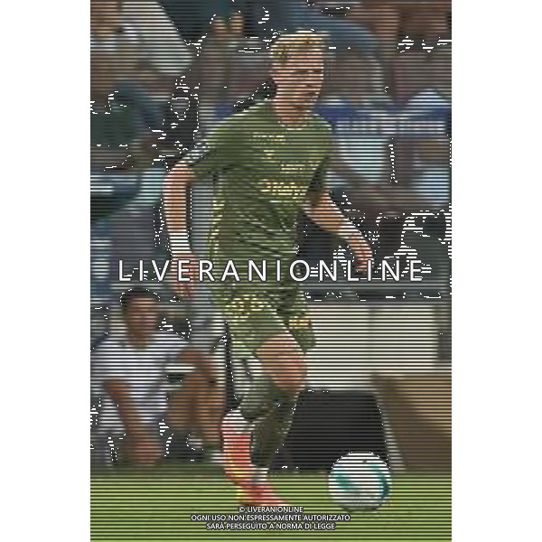 2-8-2025. Cagliari calcio-A.S. Saint Etienne. 1 trofeo Gigi Riva, stadio Unipol Domus Cagliari. Foto Salvatore Moi/Agenzia Aldo Liverani s.as. Nella foto: Bernauer Sant\'Etienne