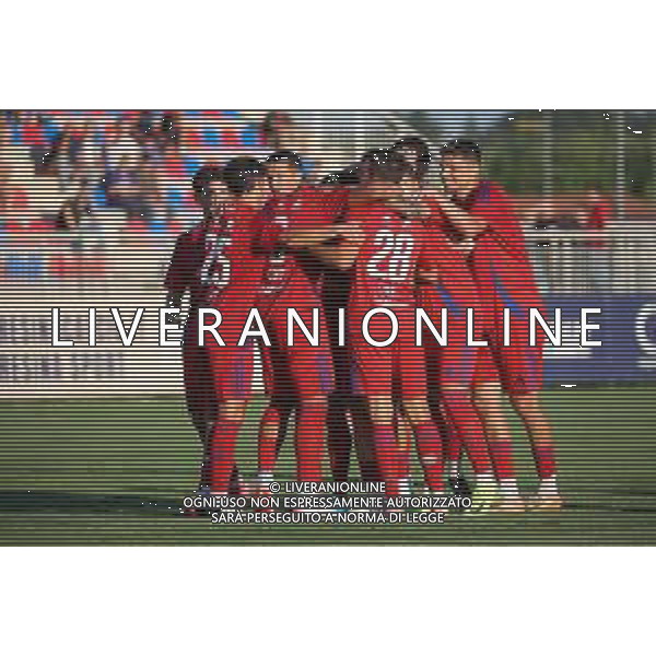 TVRCOR Amichevole Varesina – Inter Primavera 02-08-2025 Venegono Superiore (VA) nella foto esultanza Varesina dopo il goal Filippo Ghioldi FOTO ROBERTA CORRADIN-AG ALDO LIVERANI SAS