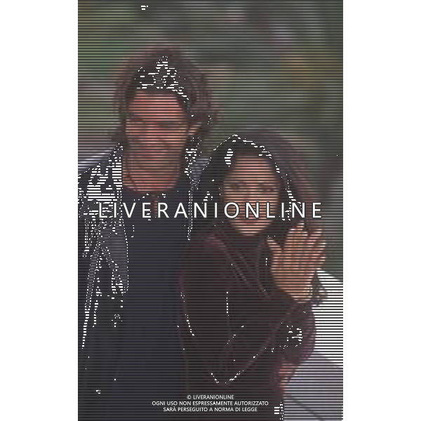 DIAP RETROSPETTIVA SALMA HAJEK ATTRICE NELLA FOTO SALMA HAJEK E ANTONIO BANDERAS AG ALDO LIVERANI SAS