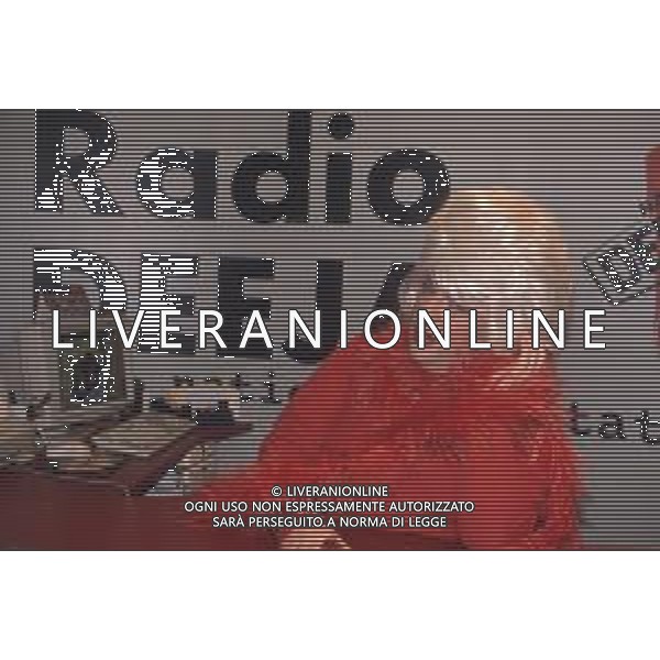 DIAP-RETROSPETTIVA MAURO CORUZZI PSEUDONIMO DI PLATINETTE CONDUTTORE RADIOFONICO E PERSONAGGIO TELEVISIVO NELLA FOTO MAURO CORUZZI IN ARTE PLATINETTE AG ALDO LIVERANI SAS