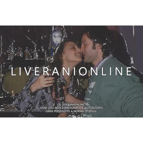 DIAP-RETROSPETTIVA ROSITA CELENTANO CONDUTTRICE TELEVISIVA CONDUTTRICE RADIOFONICA E ATTRICE NELLA FOTO ROSITA CELENTANO CON PARIDE ORFEI AG ALDO LIVERANI SAS