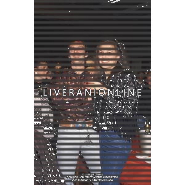 DIAP-RETROSPETTIVA ROSITA CELENTANO CONDUTTRICE TELEVISIVA CONDUTTRICE RADIOFONICA E ATTRICE NELLA FOTO ROSITA CELENTANO CON PARIDE ORFEI AG ALDO LIVERANI SAS
