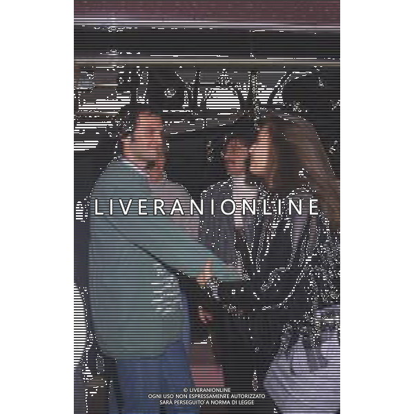 DIAP-RETROSPETTIVA ROSITA CELENTANO CONDUTTRICE TELEVISIVA CONDUTTRICE RADIOFONICA E ATTRICE NELLA FOTO ROSITA CELENTANO CON PARIDE ORFEI AG ALDO LIVERANI SAS
