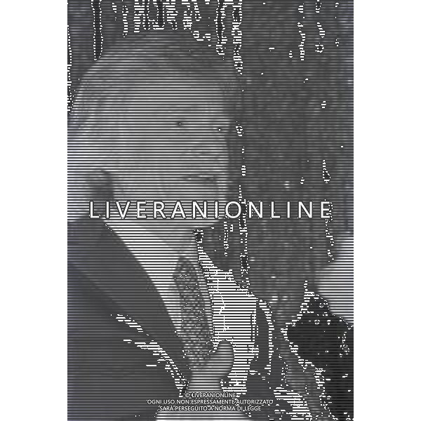 NEG-RETROSPETTIVA GERRY MULLIGAN JAZZ NELLA FOTO GERRY MULLIGAN A MILANO NELL\'ANNO 1980 AG ALDO LIVERANI SAS