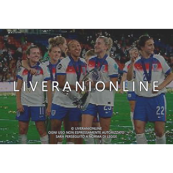 TVEM July 27, 2025 Basel, Switzerland - England vs Spain - Women\'s UEFA Euro 2025 Final match - St. Jakob-Park. In the pic: Lauren James of England and Alessia Russo of England with cup ©TVEM Emmanuele Mastrodonato - AGENZIA ALDO LIVERANI SAS