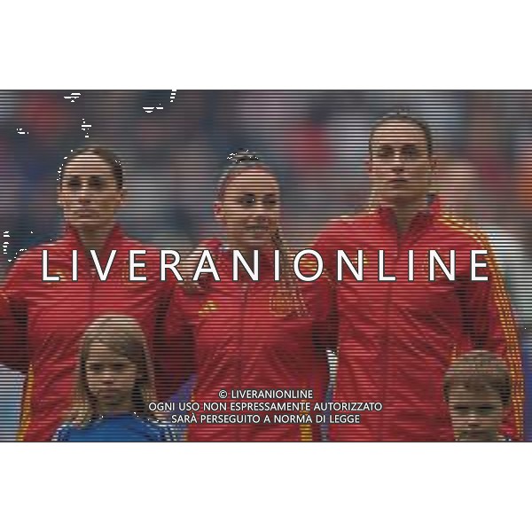 TVEM July 27, 2025 Basel, Switzerland - England vs Spain - Women\'s UEFA Euro 2025 Final match - St. Jakob-Park. In the pic: Esther Gonzalez of Spain, Athenea of Spain and Alexia Putellas of Spain ©TVEM Emmanuele Mastrodonato - AGENZIA ALDO LIVERANI SAS