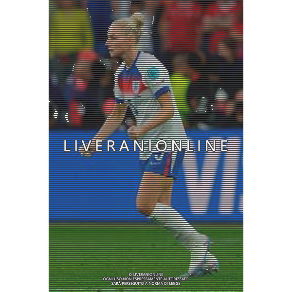 TVEM July 27, 2025 Basel, Switzerland - England vs Spain - Women\'s UEFA Euro 2025 Final match - St. Jakob-Park. In the pic: Alex Greenwood of England celebrates after scoring a goal on penalty ©TVEM Emmanuele Mastrodonato - AGENZIA ALDO LIVERANI SAS