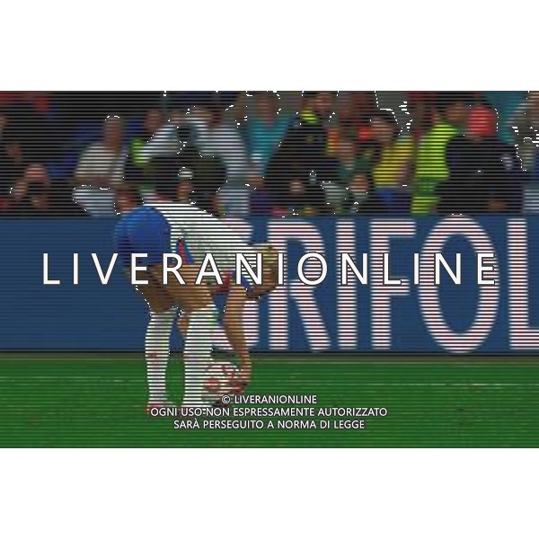 TVEM July 27, 2025 Basel, Switzerland - England vs Spain - Women\'s UEFA Euro 2025 Final match - St. Jakob-Park. In the pic: Chloe Kelly of England before the decisive penalty - rigore decisivo ©TVEM Emmanuele Mastrodonato - AGENZIA ALDO LIVERANI SAS