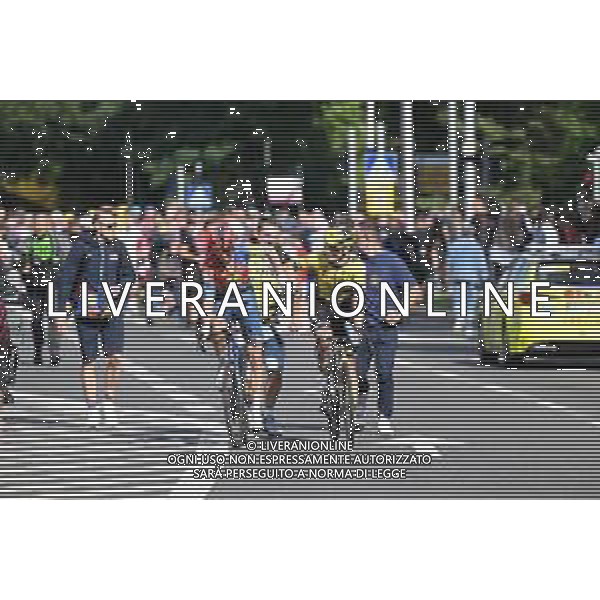 04-08-2025 Tour De Pologne; Tappa 01 Wroclaw - Legnica; 2025, Visma - Lease A Bike; 2025, Lidl - Trek; Kooij, Olav; Mollema, Bauke; Legnica; ©SIROTTI - AGENZIA ALDO LIVERANI SAS