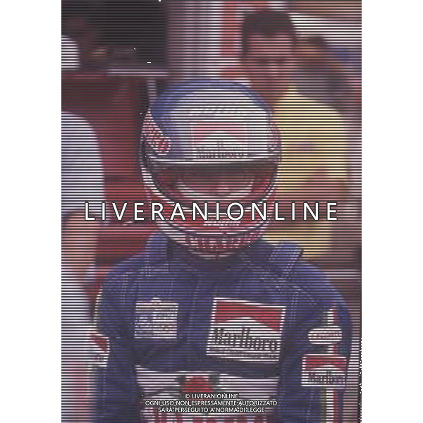 DIAP-RETROSPETTIVA IVAN CAPELLI PILOTA F1 NELLA FOTO IVAN CAPELLI NELL\'ANNO 1986 AG ALDO LIVERANI SAS